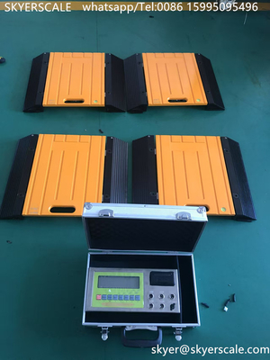 품질  Wireless Portable Weighing Scale For Trucks 30 Ton Vehicle Weighing Pads 공장