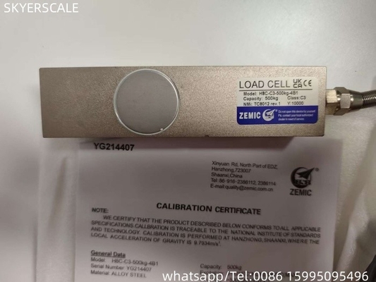 품질  500kg OIML Load Cells Amplifier Zemic H8C Weighing Sensor For Floor Weighintg Scale 공장