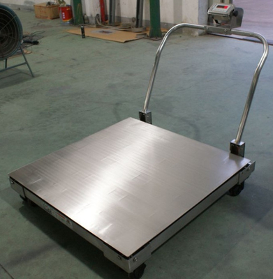 휠 XK3190-A12E 지표와 1x1m 1 톤 플랫폼 플로어 스케일 디지털 측량접시