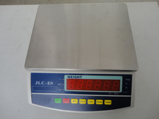 15kg 30kg 디지털 방식으로 녹색 발광 다이오드 표시 가격 계산 가늠자