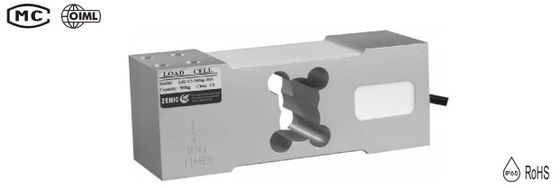 500x600mm 500kg 벤치 가늠자에서 이용되는 zemic L6G OIML 단일 지점 알루미늄 무게를 다는 짐 세포