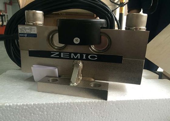 계량대를 위한 ZEMIC HM9B 무게를 단 부하전지 20t 30t 2 면 전단 빔 부하 셀 하얀 바닥