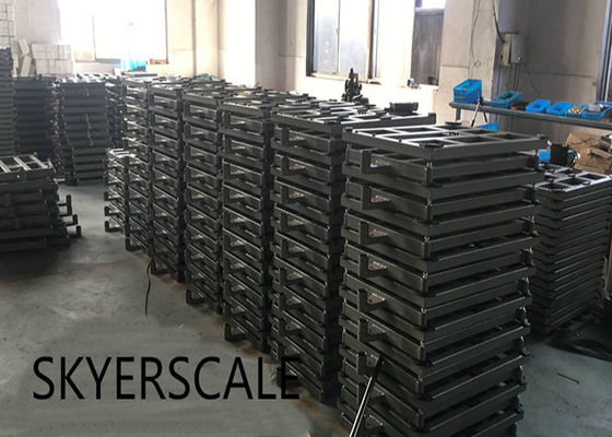LED 디스플레이 지표로 벤취 규모를 심사숙고하는 600x450mm 300 킬로그램 전기 플랫폼