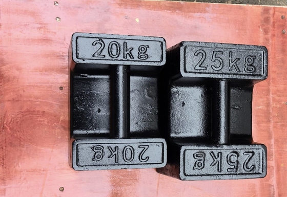 20kg 25kg M1급 무게는 평준화 표준 떨어지는 무게 테스트를 위해 비중