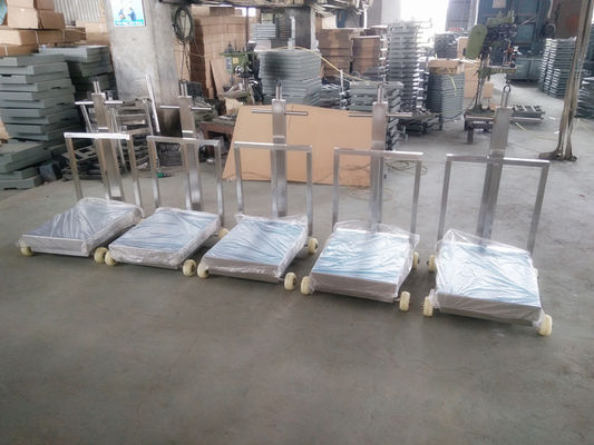 가동 60×80cm 바퀴를 가진 500kg 벤치 무게를 다는 가늠자