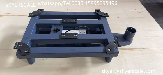 블루 컬러 탄소 스틸 벤치 웨이징 스케일 30x40cm 100kg 파우더 코팅