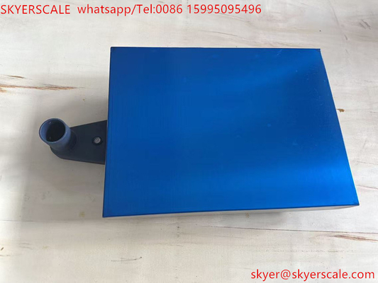 블루 컬러 탄소 스틸 벤치 웨이징 스케일 30x40cm 100kg 파우더 코팅
