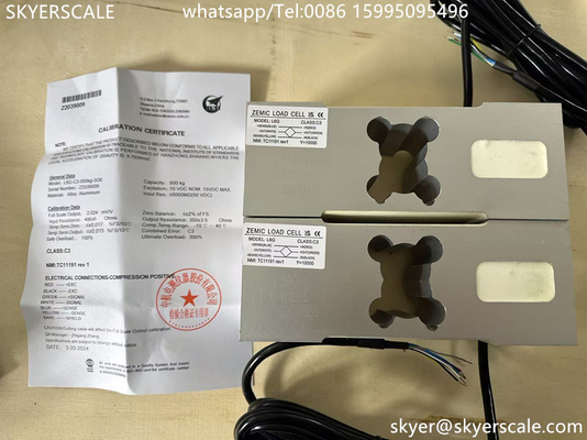 제믹 L6G 로드 셀 단일 포인트 로드 센서 플랫폼 스케일용 500KG 용량