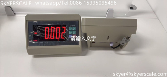 바닥 재울용 rs232 케이블 인터페이스를 가진 XK3190-T7+E 가중 표시기