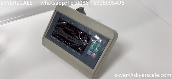 바닥 재울용 rs232 케이블 인터페이스를 가진 XK3190-T7+E 가중 표시기