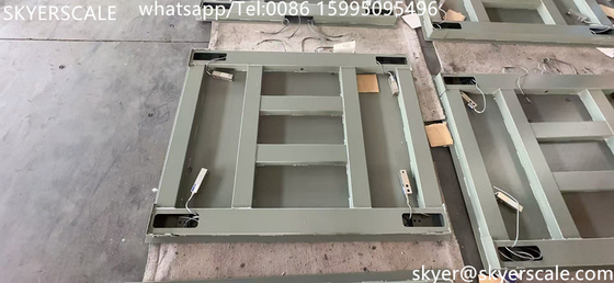 산업용 5000kg 디지털 웨이징 바닥 스케일 1.2x1.5m 저렴한 가격으로