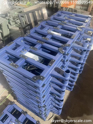 디지털 40x50cm 100kg 전자 스케일 탄소 강철 개인 무게 스케일 바닥 벤치 우편 플랫폼 스케일