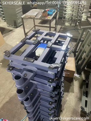 디지털 40x50cm 100kg 전자 스케일 탄소 강철 개인 무게 스케일 바닥 벤치 우편 플랫폼 스케일
