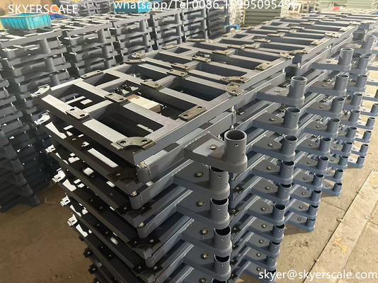 150kg Factortomizable 플랫폼 디지털 웨이징 스케일 5g 정확성 및 탄소 강철 재료