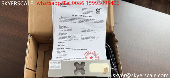 ZEMIC 로드 셀 L6E 100KG C3 가격 가속도와 벤치 가속도