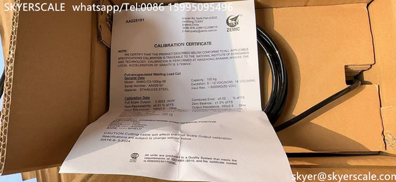 다양한 전자 무게 장치용 Zemic BM6G C3 100kg 부하 셀