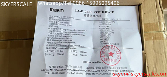 Mavin NA3 전자 플랫폼 스케일 800KG용 단일 포인트 알루미늄 합금 부하 셀 무게 센서