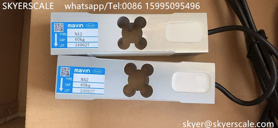 30x40cm 플랫폼 스케일 센서를위한 마빈 브랜드 NA2 60KG 로드 셀 무게