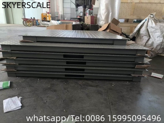 1.5x1.5m 전자 바닥 스케일 플랫폼 A12E 지표와 함께 산업 스케일