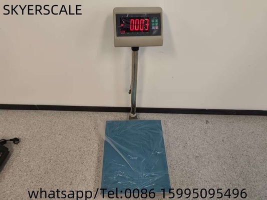공장 맞춤형 45x60cm 500kg 플랫폼 디지털 웨이징 스케일 전자 플랫폼 바닥 스케일 벤치 스케일