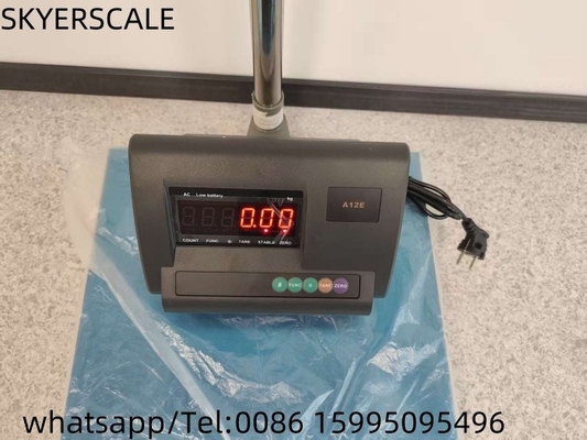 공장 맞춤형 45x60cm 500kg 플랫폼 디지털 웨이징 스케일 전자 플랫폼 바닥 스케일 벤치 스케일