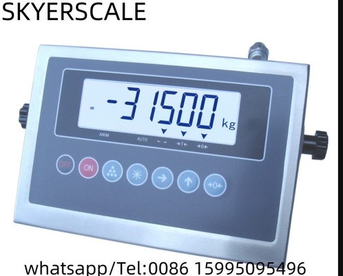 XK315A1GB-LF 스테인리스 스틸 하우징 LCD 가중 표시기