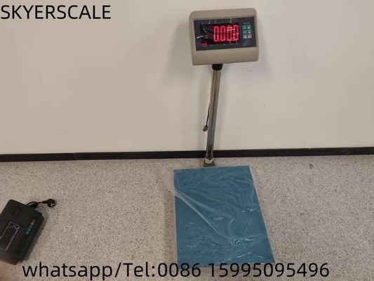 350kg 벤치 전자 빔 균형 40x40cm 디지털 플랫폼 무게 가량