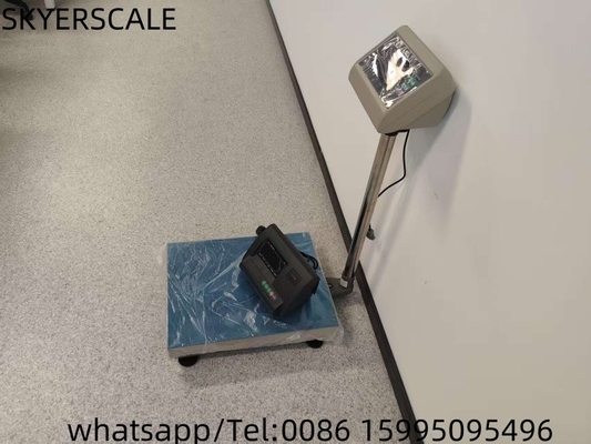 40x50cm 300kg 벤치 스케일 전자 XK390-T7+E LED 화면 디지털 무게 플랫폼