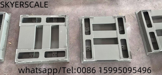 탄소 강철 플랫폼 바닥 무게 스케일 1.22x1.22m 3t XK315A1X 무게 표시기와