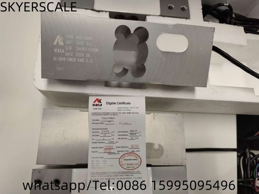 알루미늄 고 용량 단일 포인트 로드 셀 켈리 UDA 500kg 벤치 무게