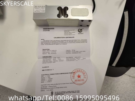zemic L6E3 300kg 테스트 로드 셀 평형 전자 가격 측정 압력 센서와 무게 스케일