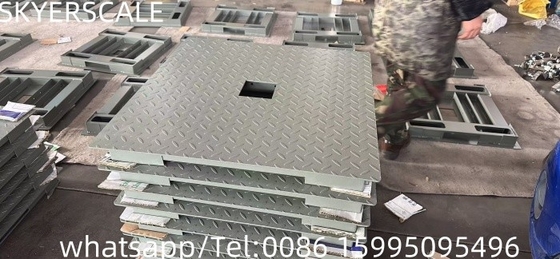 500kg 폐기물 분류용 플랫폼 바닥 척도