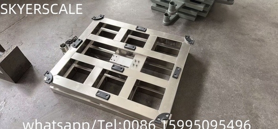 XK3190-A12 LCD 표시기와 함께 150kg 스테인리스 스틸 무게 플랫폼 스케일