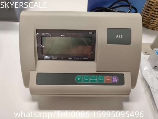 XK3190-A12 LCD 표시기와 함께 150kg 스테인리스 스틸 무게 플랫폼 스케일