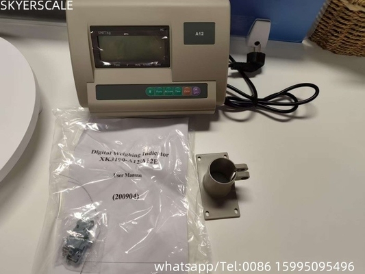 야오후아 XK3190 시리즈 경제 벤치 스케일 표시기 A12 LCD 디스플레이 1g 정확성 플라스틱 재료 OEM