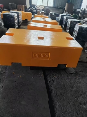 표준 무게 5000kg 시험 무게 엘리베이터 부하 시험 무게, 철 무게