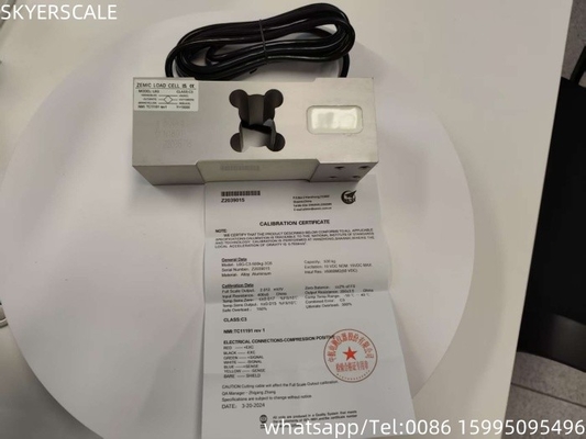 L6G 500kg 로드 센서 셀 Zemic 브랜드 산업 무게 플랫폼 벤치 저울