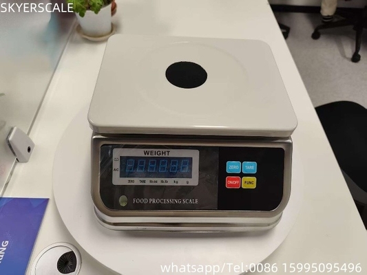 15KG 스테인리스 스틸 디지털 방수 전자 무게 척도 IP68