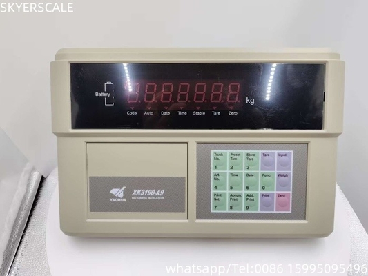 YAOHUA XK3190-A9 트럭 스케일 전자 무게 지표