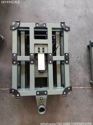 전자 450 × 550 mm 300kg 가벼운 강철 콤팩트 플랫폼 무게 큰 LED 디스플레이