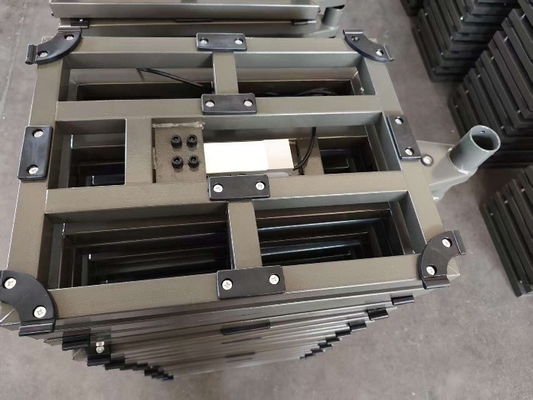 전자 450 × 550 mm 300kg 가벼운 강철 콤팩트 플랫폼 무게 큰 LED 디스플레이