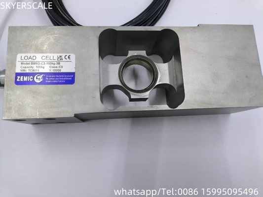 BM6G 100kg ~ 500kg 로드 셀 ZEMIC 단일 포인트 센서 OIML NETP 힘 변환기 전자 무게판 저울