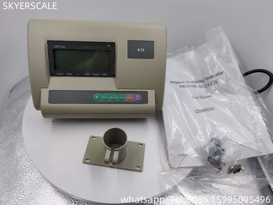 전자 벤치 스케일 표시기 XK3190 A12 LCD 무게 표시기