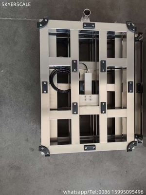 304 스테인리스 스틸 600x800mm 전자 무게 척도 500kg 벤치 척도 플랫폼
