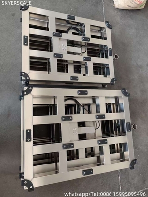 304 스테인리스 스틸 600x800mm 전자 무게 척도 500kg 벤치 척도 플랫폼