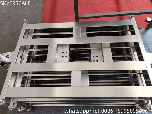 600kg 고 정밀성 방수 벤치 무게 스케일 스테인리스 스틸 LED 지표