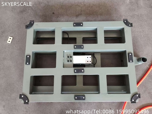 60x60cm 300kg 휴대용 벤치 스케일 무게 탄소 강철 플랫폼 스케일