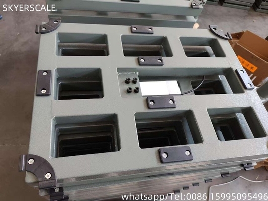 60x60cm 300kg 휴대용 벤치 스케일 무게 탄소 강철 플랫폼 스케일