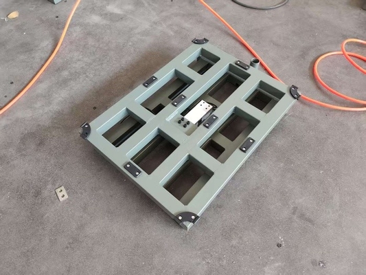 디지털 탄소 스틸 50x50xm 500kg 플랫폼 스케일 A12E 가중 표시기와 함께 벤치 스케일