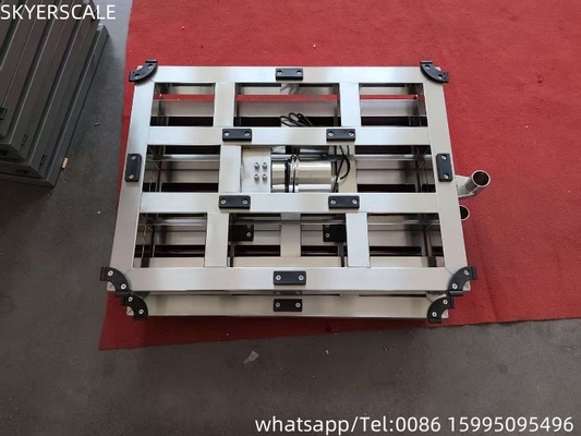 600kg 고 정밀성 방수 벤치 무게 스케일 스테인리스 스틸 LED 지표